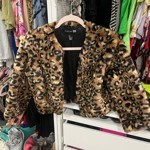 Forever 21 Cheetah print jacket